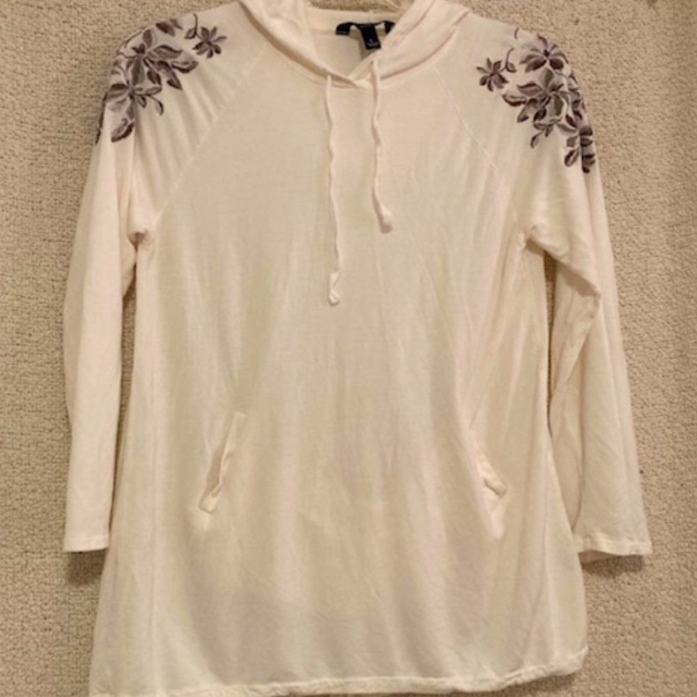 Great Northwest Indigo activewear top size L